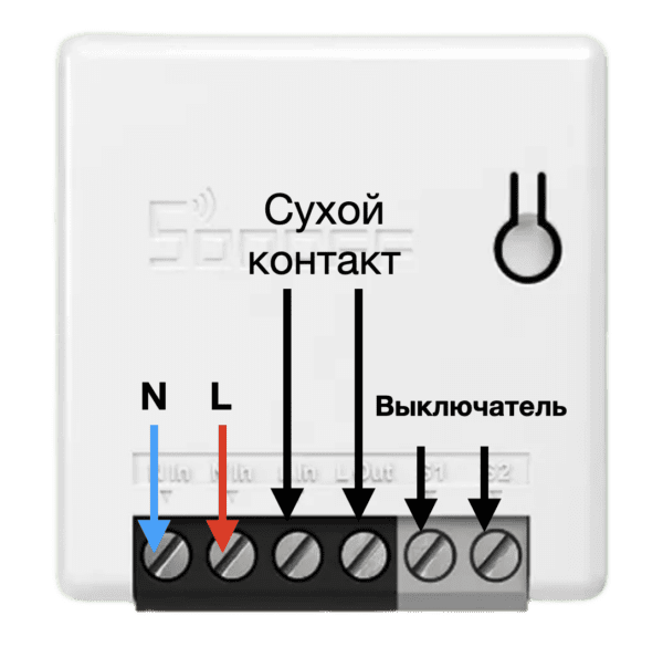 homekit dry contact sonoff