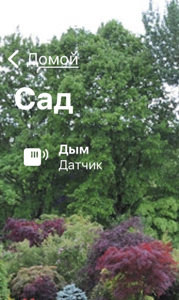 Homekit датчик дыма 4